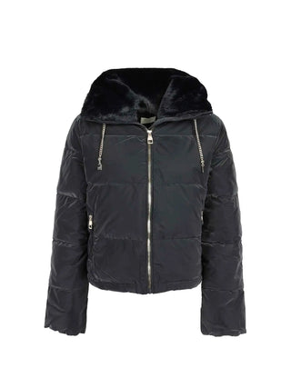 WOMEN'S DOWN JACKET - GAUDI JEANS BLACK - 521BD35009 2