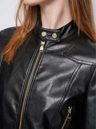 WOMEN'S JACKET - GAUDI JEANS BLACK - 521BD38001 3