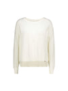 WOMEN'S SWEATER - GAUDI JEANS WHITE - 521BD53024 1