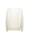 WOMEN'S SWEATER - GAUDI JEANS WHITE - 521BD53024 2