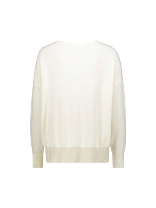 WOMEN'S SWEATER - GAUDI JEANS WHITE - 521BD53024 2