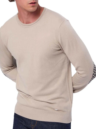 MEN'S SWEATER - GAUDI MEN'S BEIGE - 521GU53011