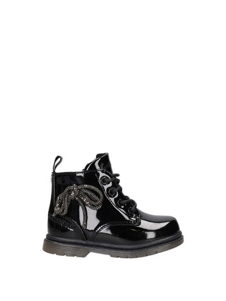 GIRL'S AMPHIBIAN BOOT - BLACK LUMBERJACK - 102226585