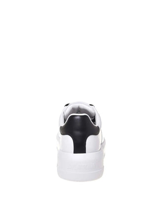 WOMEN'S SNEAKERS - LOVE MOSCHINO WHITE-BLACK - JA15315G0NIA1 2
