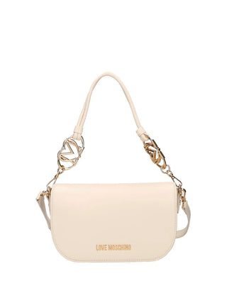 WOMEN'S SHOULDER BAG - LOVE MOSCHINO IVORY - JC4049PP1NLF0
