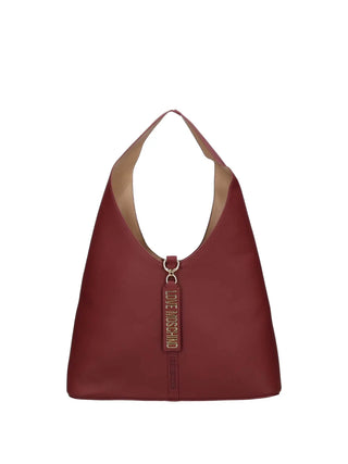 WOMEN'S SHOULDER BAG - LOVE MOSCHINO BORDEAUX - JC4173PP1NLV0