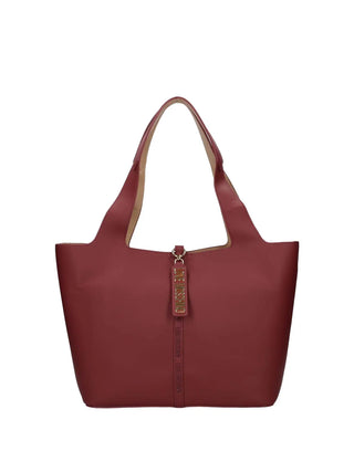 WOMEN'S SHOULDER BAG - LOVE MOSCHINO BORDEAUX - JC4175PP1NLV0