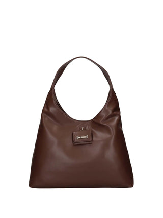 WOMEN'S HANDBAG - LOVE MOSCHINO BROWN - JC4393PP0NKN0