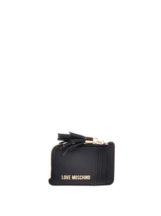 WOMEN'S WALLET - LOVE MOSCHINO BLACK - JC5691PP0NKD0