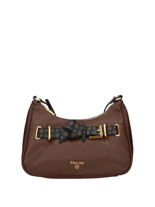 WOMEN'S HANDBAG - POLLINI BROWN-BLACK - SC4606PP0NSA1