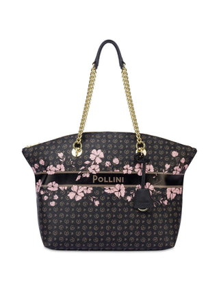 WOMEN'S SHOULDER BAG - POLLINI BLACK-BLACK - TE8408PP02Q4B