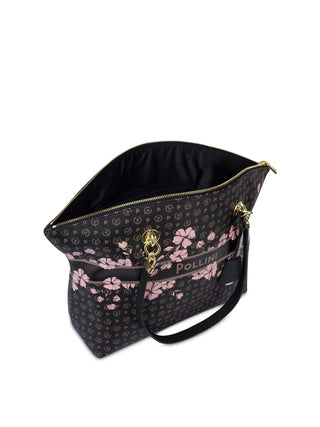 WOMEN'S SHOULDER BAG - POLLINI BLACK-BLACK - TE8408PP02Q4B 3