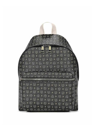 WOMEN'S BACKPACK - POLLINI BLACK-IVORY - TE8412PP03Q11