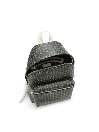 WOMEN'S BACKPACK - POLLINI BLACK-IVORY - TE8412PP03Q11 4