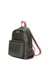 WOMEN'S BACKPACK - POLLINI BLACK-RED - TE8412PP03Q11 2