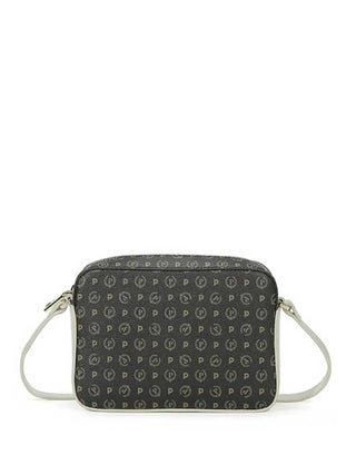 WOMEN'S SHOULDER BAG - POLLINI BLACK-IVORY - TE8414PP03Q11
