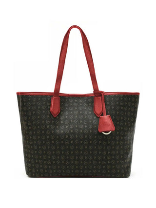 WOMEN'S SHOULDER BAG - POLLINI BLACK-RED - TE8427PP06Q11