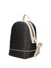WOMEN'S BACKPACK - POLLINI BLACK-IVORY - TE8432PP07Q11 2