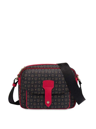 WOMEN'S SHOULDER BAG - POLLINI BLACK-RED - TE8448PP0AQ11