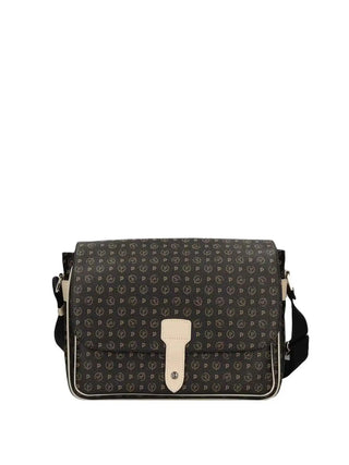 WOMEN'S SHOULDER BAG - POLLINI BLACK-IVORY - TE8449PP0AQ11
