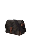 WOMEN'S SHOULDER BAG - POLLINI BLACK-BROWN - TE8449PP0AQ11 2