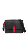 WOMEN'S SHOULDER BAG - POLLINI BLACK-RED - TE8449PP0AQ11 1