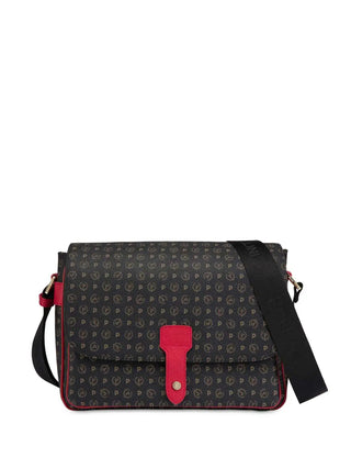 WOMEN'S SHOULDER BAG - POLLINI BLACK-RED - TE8449PP0AQ11