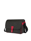 WOMEN'S SHOULDER BAG - POLLINI BLACK-RED - TE8449PP0AQ11 2