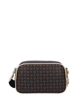 WOMEN'S SHOULDER BAG - POLLINI BLACK-IVORY - TE8467PP0DQ11