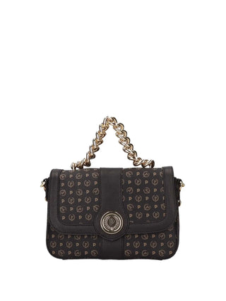 WOMEN'S SHOULDER BAG - POLLINI BLACK-BLACK - TE8475PP0EQ11