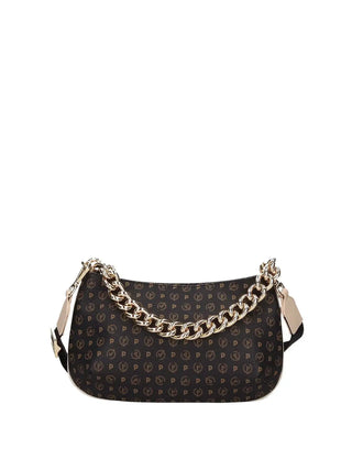 WOMEN'S SHOULDER BAG - POLLINI BLACK-IVORY - TE8490PP0FQ11