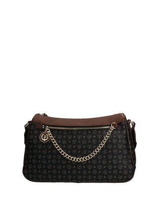 WOMEN'S SHOULDER BAG - POLLINI BLACK-BROWN - TE8526PP0IQ11
