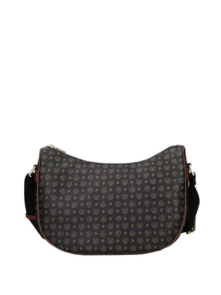 WOMEN'S SHOULDER BAG - POLLINI BLACK-BROWN - TE8536PP0MQ11