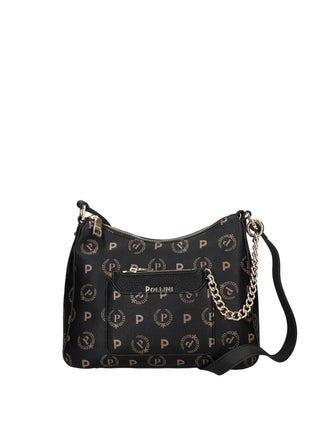 WOMEN'S SHOULDER BAG - POLLINI BLACK-BLACK - TE8545PP0NQ2D