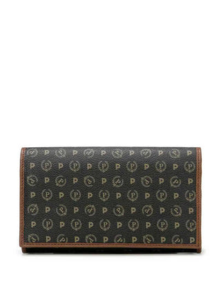 WOMEN'S WALLET - POLLINI BLACK-BROWN - TE9000PP02Q11