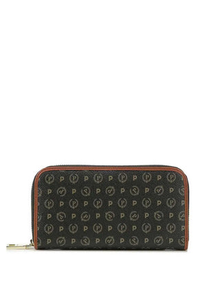 WOMEN'S WALLET - POLLINI BLACK-BROWN - TE9001PP02Q11