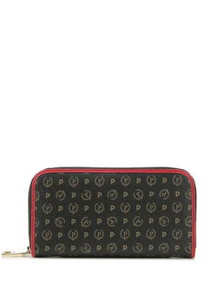 WOMEN'S WALLET - POLLINI BLACK-RED - TE9001PP02Q11