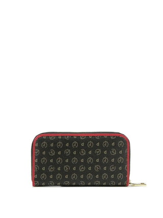 WOMEN'S WALLET - POLLINI BLACK-RED - TE9001PP02Q11 2