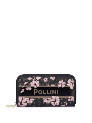 WOMEN'S WALLET - POLLINI BLACK-BLACK - TE9001PP02Q4B