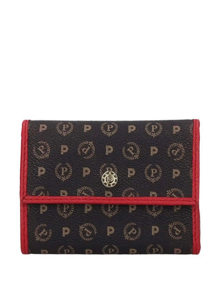 WOMEN'S WALLET - POLLINI BLACK-RED - TE9006PP04Q11
