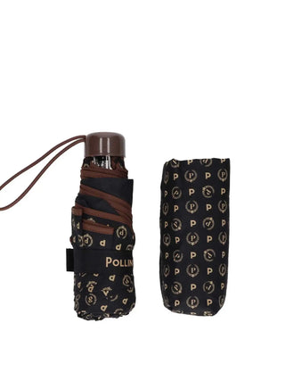 WOMEN'S UMBRELLA - POLLINI BLACK-BROWN - TO8001XX04105