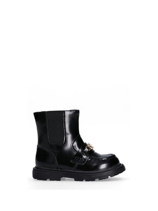 GIRLS' ANKLE BOOTS - TOMMY HILFIGER BLACK - T1A5-34007-1453