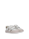 GIRLS' SNEAKERS - TOMMY HILFIGER WHITE-BEIGE - T1A9-33969-1842 2