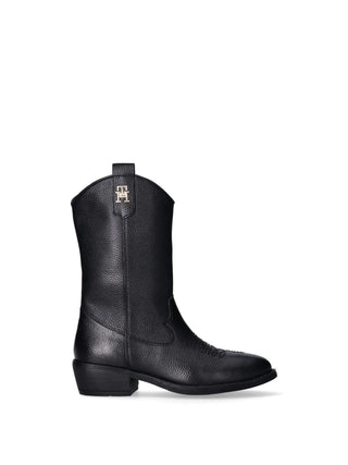 GIRL'S BOOT - TOMMY HILFIGER BLACK - T3A6-34040-0036