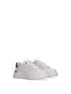 GIRL'S SNEAKERS - TOMMY HILFIGER WHITE-BEIGE - T3A9-33986-1842 2