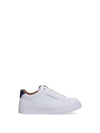 UNISEX SNEAKERS - TOMMY HILFIGER WHITE-BLUE - T3X9-34091-1355 1