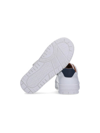 UNISEX SNEAKERS - TOMMY HILFIGER WHITE-BLUE - T3X9-34091-1355 5