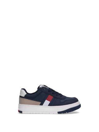 UNISEX SNEAKERS - TOMMY HILFIGER BLUE-WHITE - T3X9-34096-1269