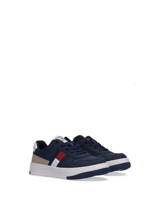 UNISEX SNEAKERS - TOMMY HILFIGER BLUE-WHITE - T3X9-34096-1269 2