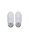 UNISEX SNEAKERS FOR CHILDREN - CALVIN KLEIN WHITE-BLACK - V1X9-83151-1355 3